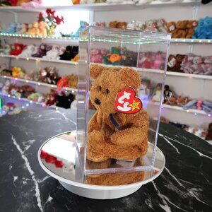 TY Beanie Baby - Fuzz the Bear | MWMT New Mint Tags | Retired | Rare | Vintage